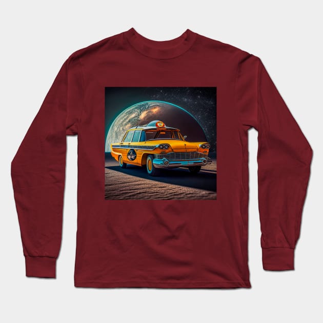 Moon Taxi Long Sleeve T-Shirt by Bea